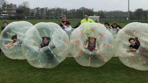 Kinderpartijtje Bubbel Voetbal